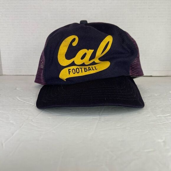 Vintage Cal Berkeley NCAA Trucker SnapBack Large - Picture 1 of 6
